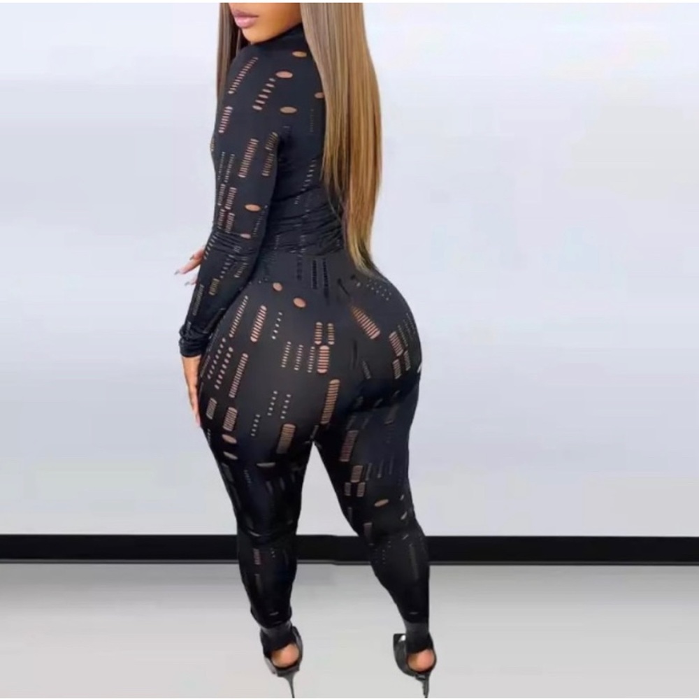 Bombshell Black 2pc Set - Picture 3 of 3